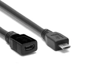 مائیکرو USB2.0 ٹیپی ب مرد خواتین توسیع Extender کیبل چارج کر رہا کرنا